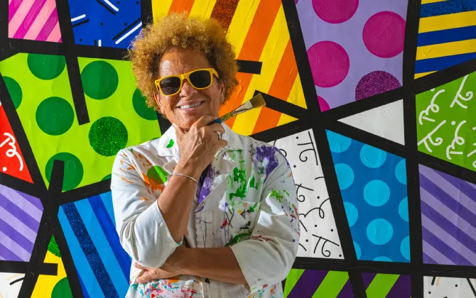 Romero Britt Exhibition ~COLORFUL HAPPINESS! ~(Hankyu Umeda Main Store)