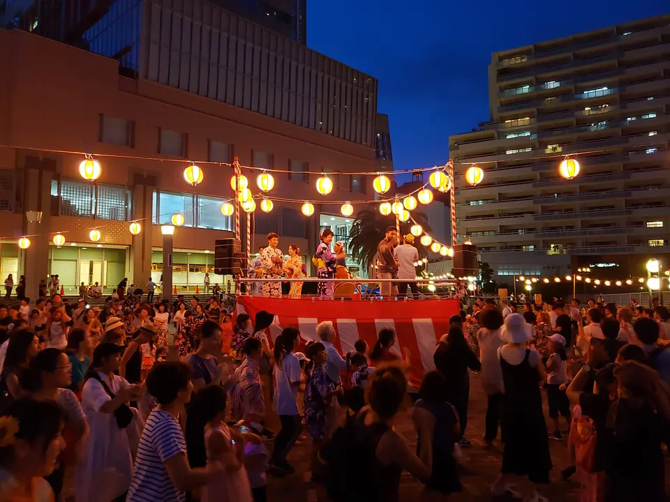 ハーバーランドの日　ハーバー盆踊り